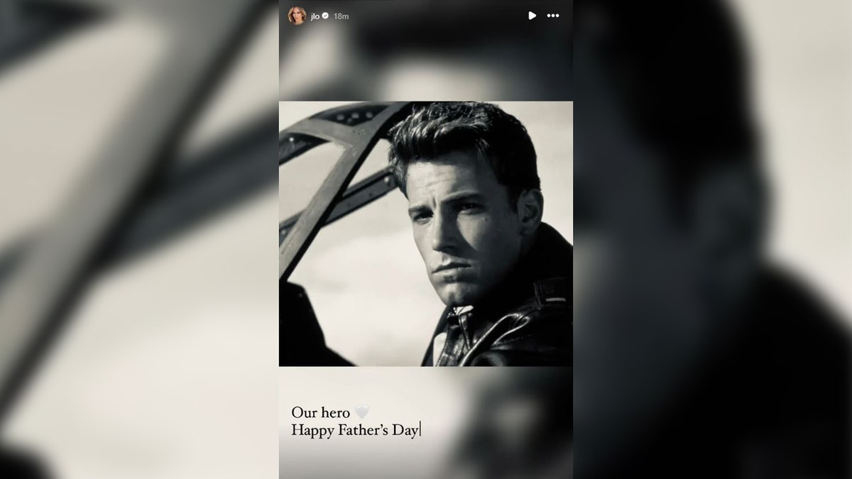 Jennifer Lopez honors Ben Affleck on Father’s Day amid breakup rumors: ‘Our hero’