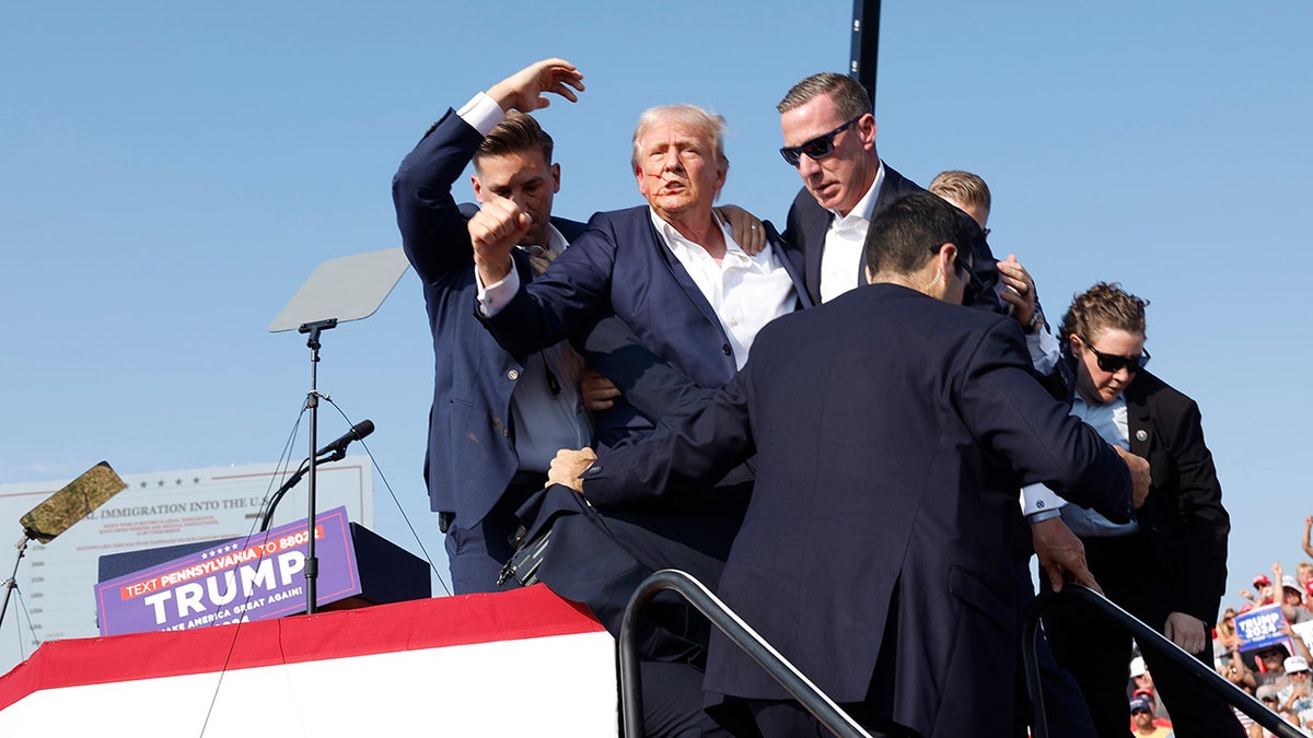 Trump reflects on stunning photo of him after being shot: ‘Usually you have to die’ to have iconic picture